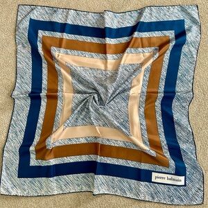 Pierre Balmain silk scarf, gorgeous!